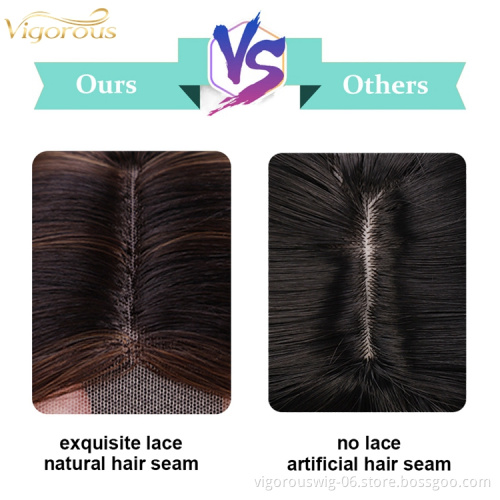 New Desinge Natural Color Hairline High Quality Machine Made Fiber Deep Curly Black Long Cheap Synthetic Hair Wigs